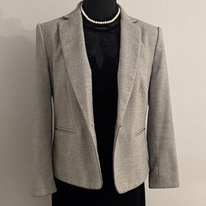 Ann Taylor Light Gray Blazer